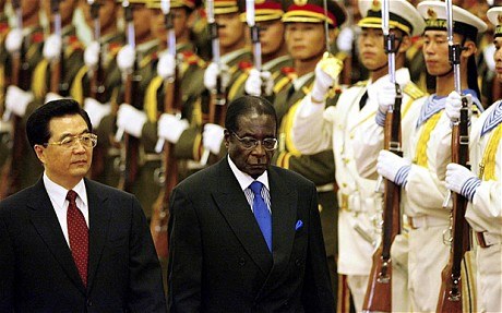 Mugabe pekingi látogatása