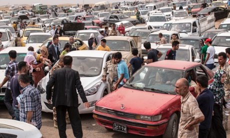 Valóságos exodus vette kezdetét Moszul elesete után.