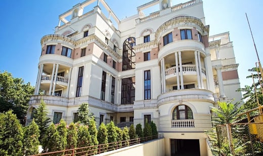 A lakás ebben az épületben található. Fotó forrása: Ukrajinszka Pravda